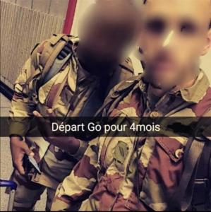Deux militaires pr femme ou couple htro 